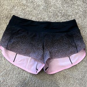 Lululemon ombré shorts